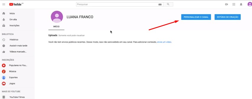 Tudo começa aqui.